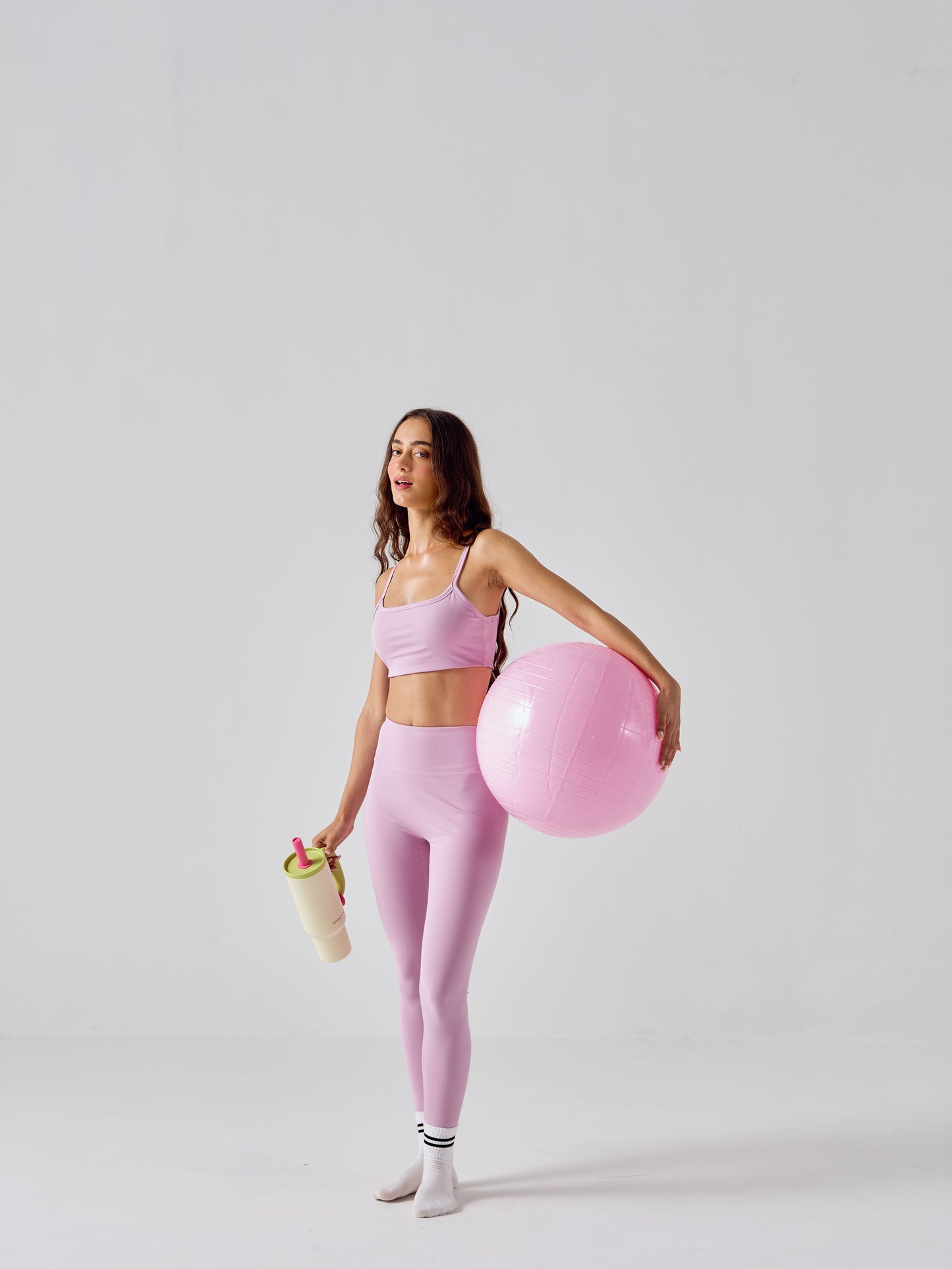 Seamless Gia Sports Bra - Pink