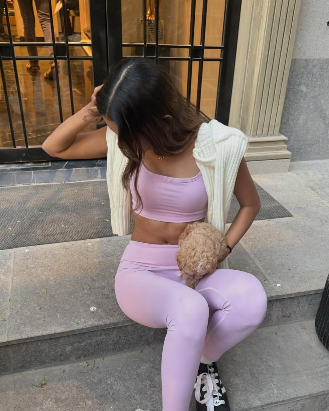 Gia Sports Bra - Parfait Pink