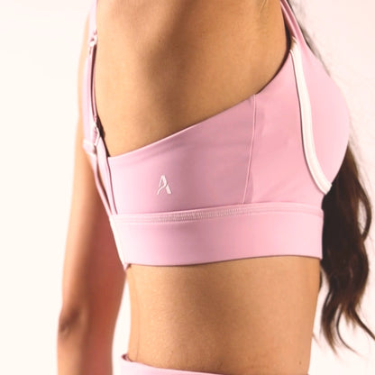 Noa Sports Bra - Parfait Pink