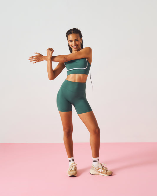 Seamless Noa Sports Bra - Green